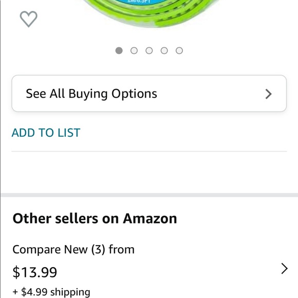 MAYKA Toy Block Tape, 4 stud, 6.5ft, Light Green,non-marking 2pk - Picture 2 of 3